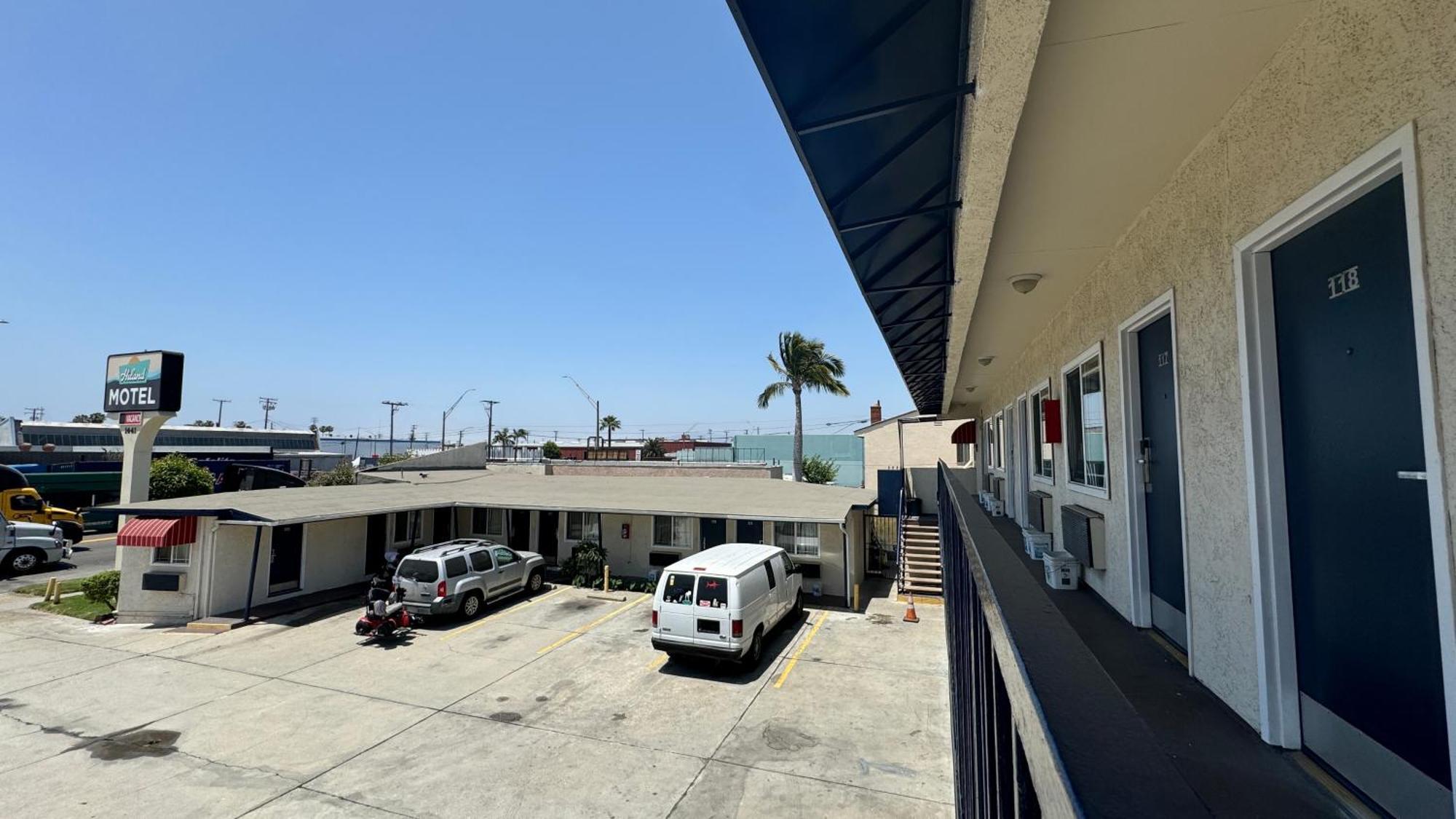 Hiland Motel Long Beach Bagian luar foto