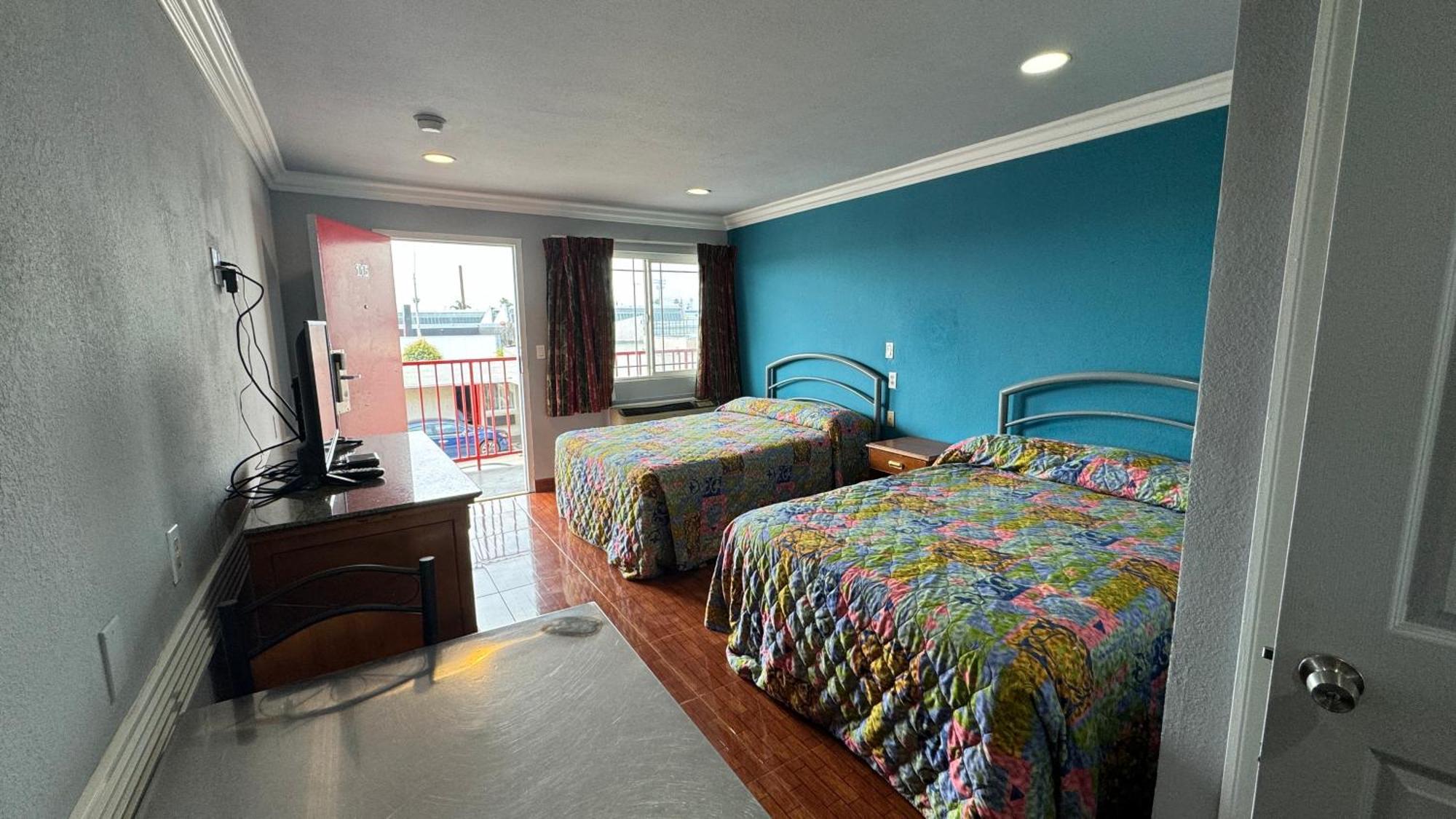 Hiland Motel Long Beach Bagian luar foto